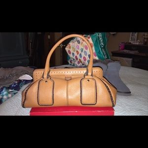 Ann Taylor Loft Leather Purse
